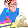 studying